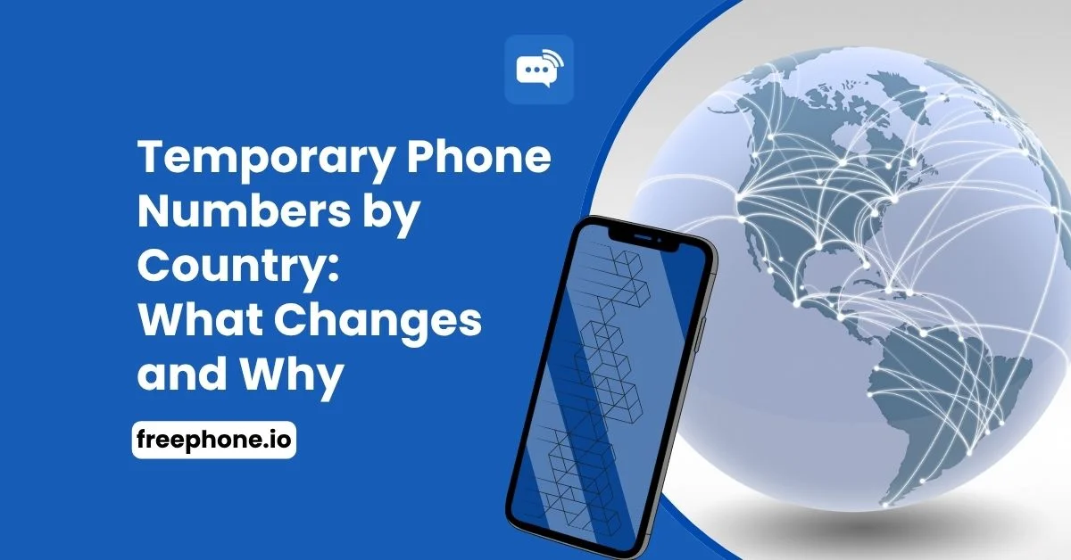 Temporary Phone Numbers by Country Changes  Feature Image